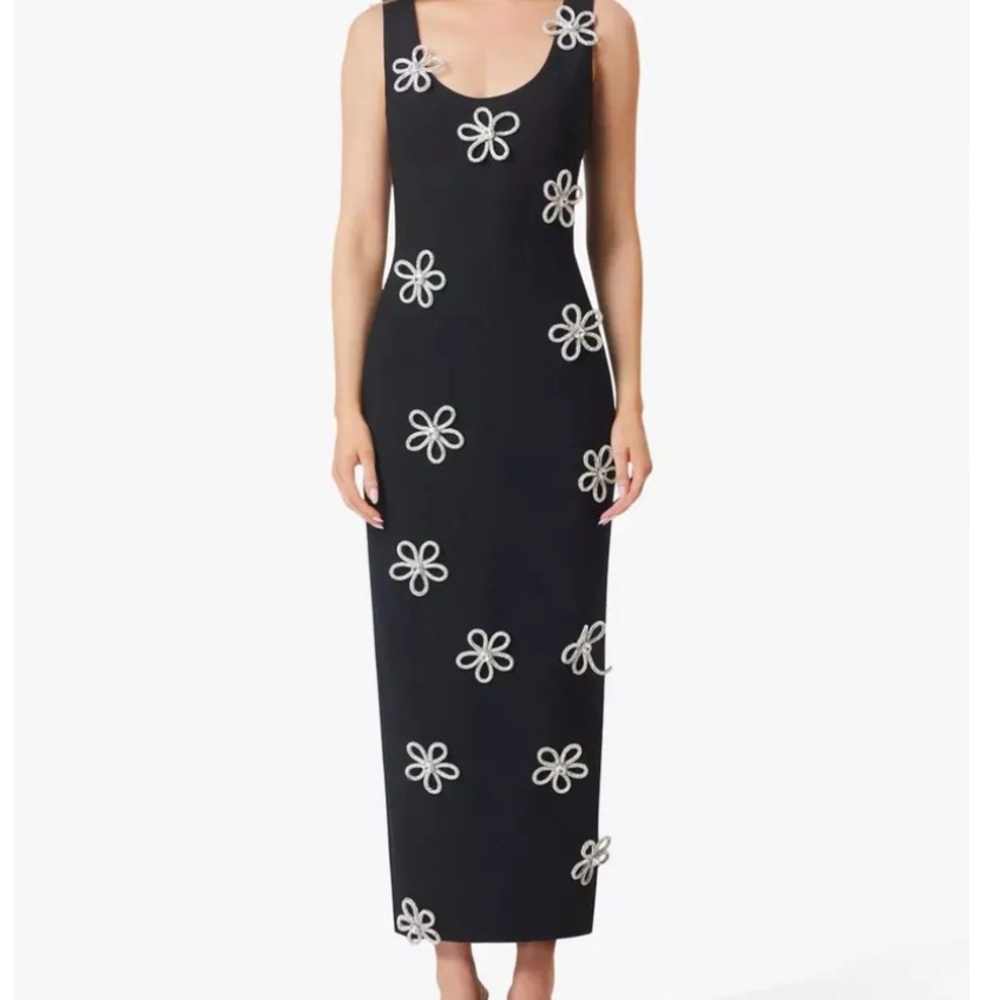 Crystal Floral
Detail Maxi Dress..